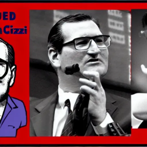 Image similar to ted cruz zodiac killer
