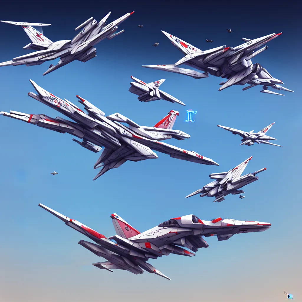 Image similar to sidescrolling airplane with lots of guns concept art, robotech gradius outer space concept art, hyperrealism, fine detail, 8 k, 3 d render, artgerm, artstation contest winner, cgsociety, cryengine, concept art!!, zbrush, vray sprite