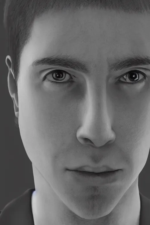 Image similar to extremely detailed closeup portrait arrest photo of the programmer who killed the middle manager who bought ibm. zeiss lens, sharp focus. highly detailed lifelike photorealistic, trending on artstation.