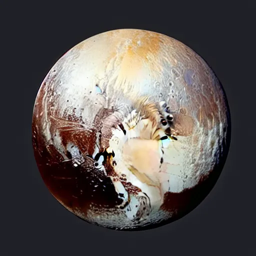 Image similar to photo of pluto