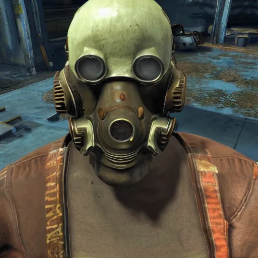 Image similar to fallout 4 character but rendered in n 6 4 graphics.