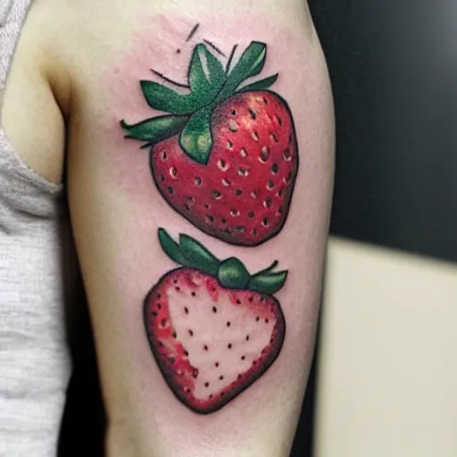 strawberries in Old School Traditional Tattoos  Search in 13M Tattoos  Now  Tattoodo