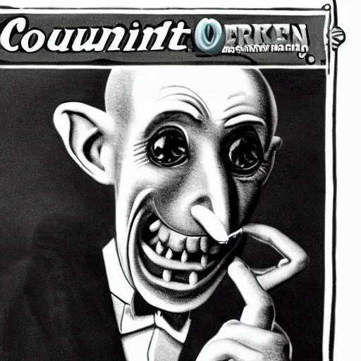 Image similar to count orlok heinz beans advertisement