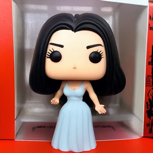 Prompt: bella hadid funko pop