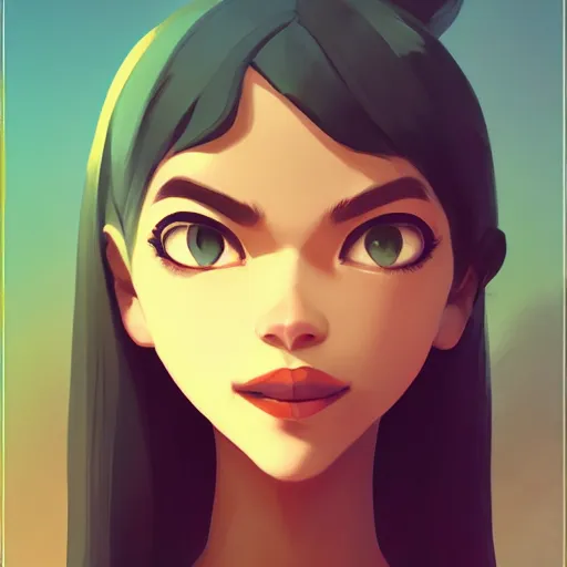 Image similar to face icon stylized minimalist contact 1 9 9 7, loftis, cory behance hd by jesper ejsing, by rhads, makoto shinkai and lois van baarle, ilya kuvshinov, rossdraws global illumination