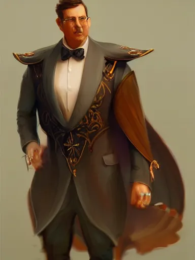 Image similar to a handsome mature diplomat. discursing at onu pupit. intricate, elegant, highly detailed, digital painting, artstation, concept art, sharp focus, illustration, by justin gerard and artgerm, 8 k