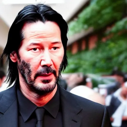 Image similar to keanu leaves