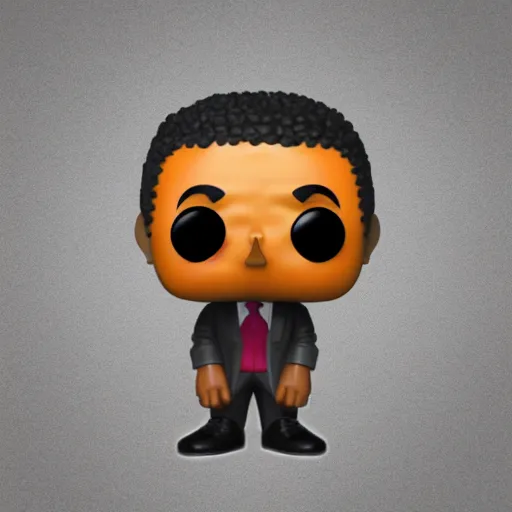 Image similar to funko pop gustavo fring. toy design.