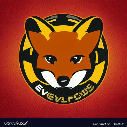 Image similar to logo for evil corporation that involves foxes