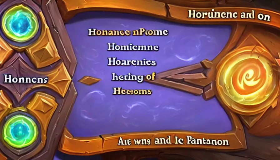 Image similar to the two complementary forces that make up all aspects and phenomena of life, from Hearthstone