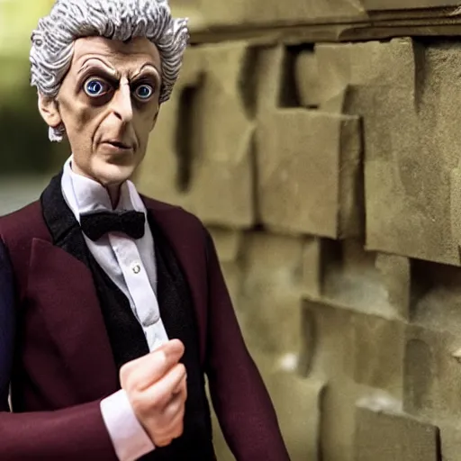 Image similar to peter capaldi claymation