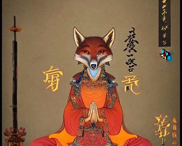 Prompt: invocations unto the yaohu yanshi 🦊 and the lupercalic secret histories 🐺 : paw walker anthropicon ergo licht : the way of the tail, fang, and claw