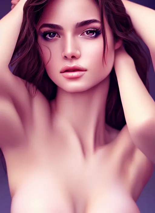 Image similar to a gorgeous greek female photo, professionally retouched, soft lighting, realistic, smooth face, full body shot, torso, dress, perfect eyes, sharp focus on eyes, 8 k, high definition, insanely detailed, intricate, elegant, art by artgerm and jason chan