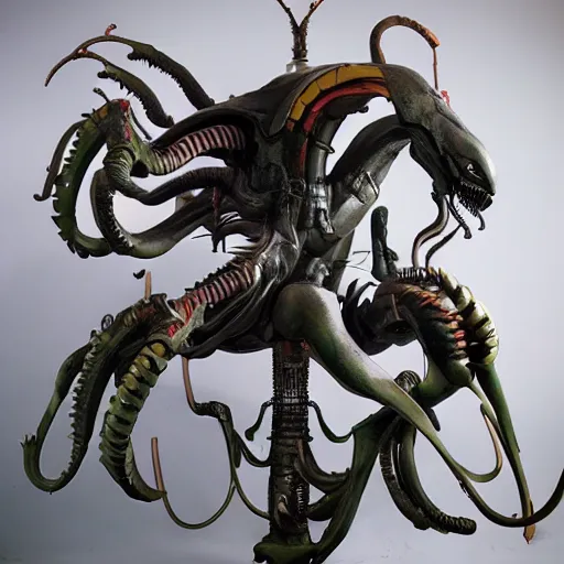 Image similar to the xenomorph merry-go-round