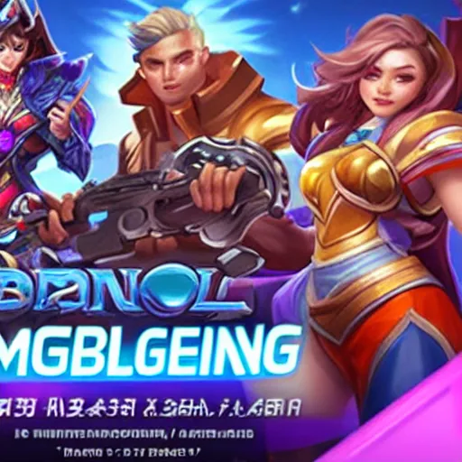 Prompt: mobile legends bang bang