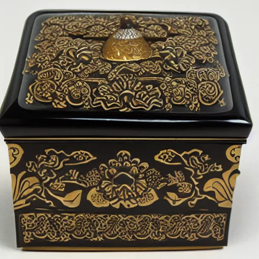 Image similar to ornate japanse box design