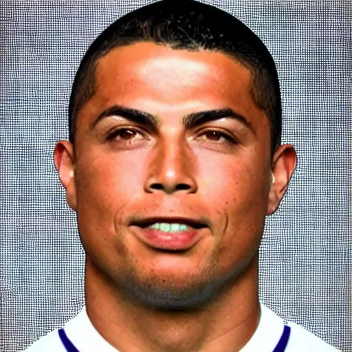 Image similar to ronaldo nazario fenomeno, 3 0, head and shoulders, studio photograph, portrait