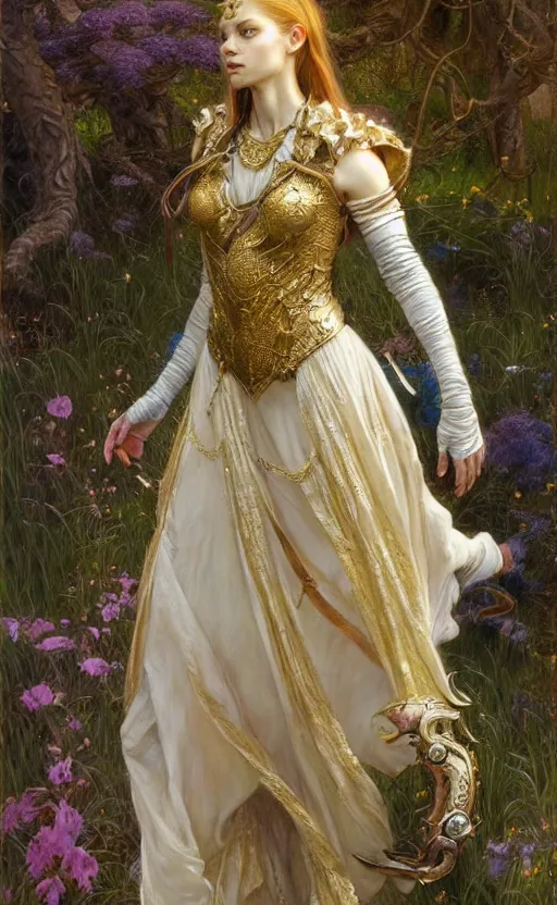 Image similar to highly detailed full body portrait of a enchanted wolf in the form of a beautiful young princess. d & d, art by donato giancola and ruan jia and carl larsson and magali villeneuve. trending on artstation, intricate details, energetic composition, golden ratio, concept art, illustration, elegant art