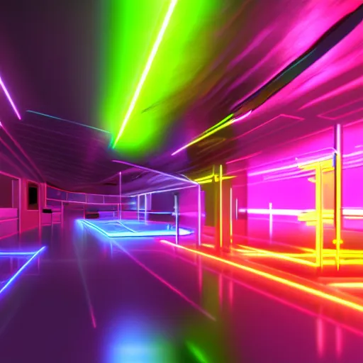 Image similar to liquid neon, hd, concept art