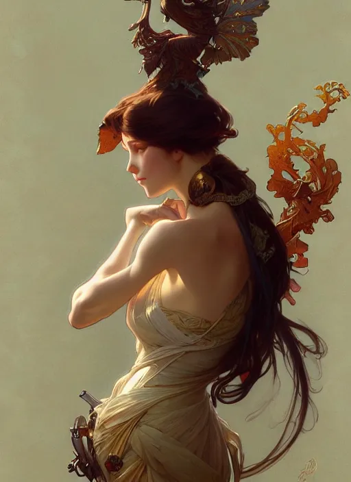 Image similar to cute anthropomorphic, fantasy, intricate, elegant, highly detailed, digital painting, artstation, concept art, wallpaper, smooth, sharp focus, illustration, art by artgerm and greg rutkowski and alphonse mucha