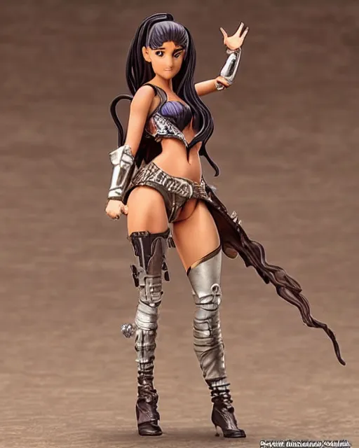 Image similar to ariana grande action figure. dnd, high fantasy. royo, artgem, wlop