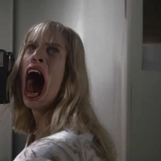 Image similar to scream from the movie scream, 8 k photo