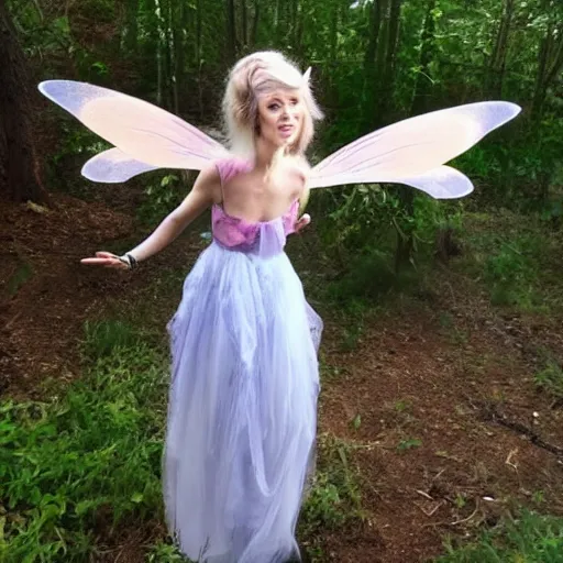 photo of a beautiful fairy with crystal wings | Stable Diffusion | OpenArt