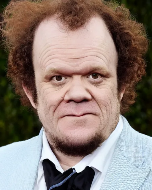 Image similar to john c. reilly with cauliflower hair