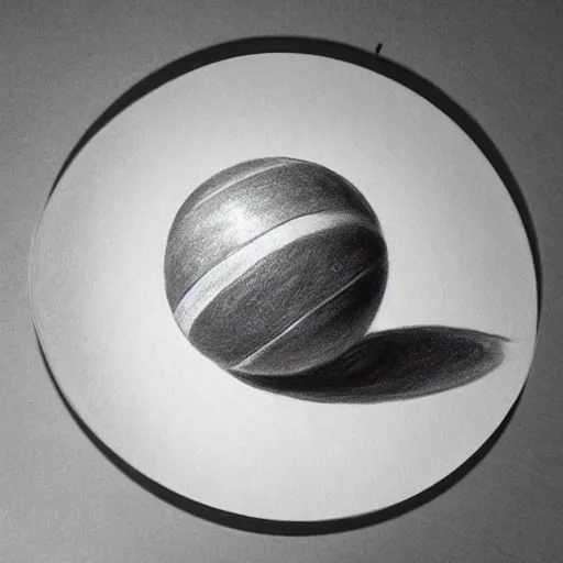 Image similar to “ball, Anamorphic Drawing”