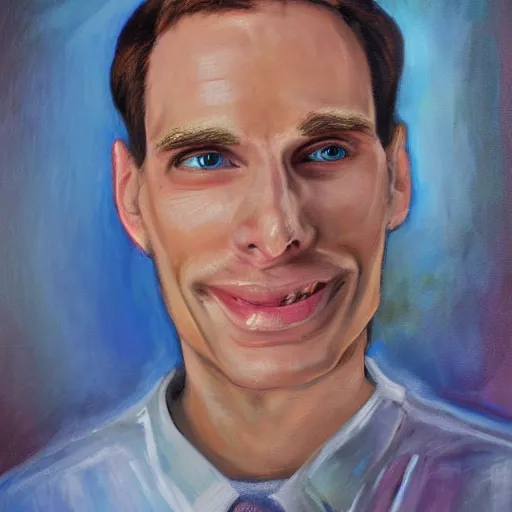 Prompt: painting of jerma985