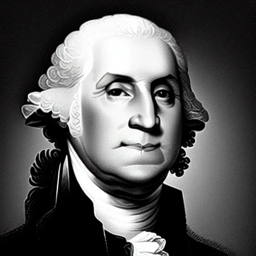 Image similar to photograph of George Washington
