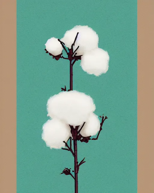 Image similar to cotton illustration