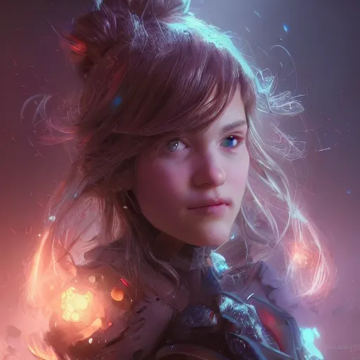 Image similar to ( ( ( gamer girl ) ) ) by daniel f. gerhartz and matt stewart, fantasy, photorealistic, octane render, unreal engine, dynamic lighting, perfect factions, very detailed faces, trending on artstation, poster, volumetric lighting, 4 k, award winning