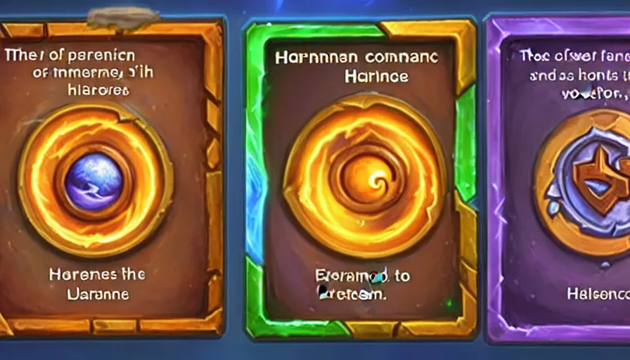 Image similar to the two complementary forces that make up all aspects and phenomena of life, from Hearthstone