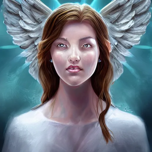 Angel, Character Portrait By Livia De Simone 