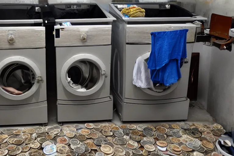 Image similar to money laundry