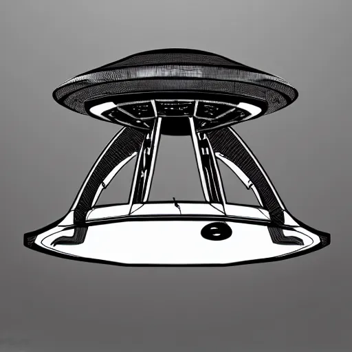 Prompt: ufo design by leonardo da vinvi