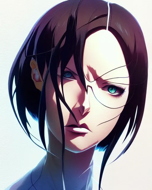 Prompt: aeon flux, portrait shinkai makoto studio ghibli studio key hideaki anno sakimichan stanley artgerm lau rossdraws james jean marc simonetti elegant highly detailed digital painting artstation pixiv