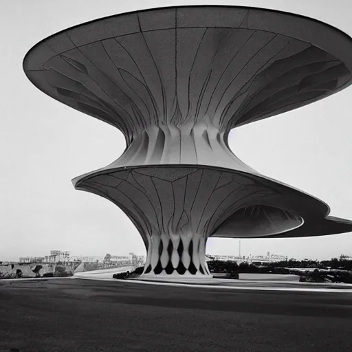 Image similar to futuristic mosque by buckminster fuller and syd mead, intricate contemporary architecture, photo journalism, photography, cinematic, national geographic photoshoot