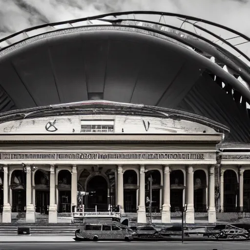 Image similar to The Australian Opera House gets nuked, Real Event, Historical Event, Horror, Disaster, Realistic, HDR, Unreal engine 7