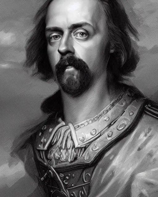 Image similar to photo of peter the great, hyper realistic face, in the style of greg rutkowski, fantasy, amazing detail, epic, elegant, smooth, sharp focus, from the front