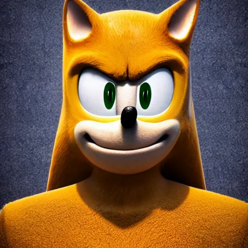 Image similar to sonic mugshot