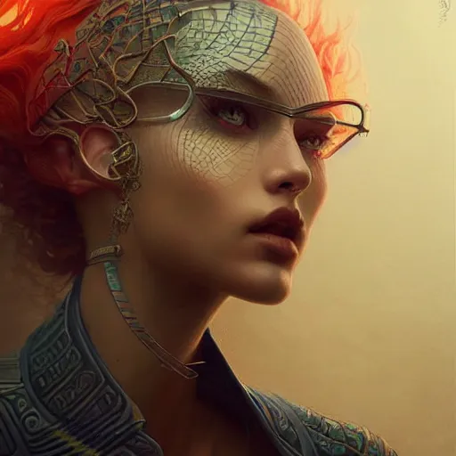 Image similar to one thousanth mental breakdown, intricate, elegant, wavy, zig zag, jagged, varnished, rgb crt scanlines, highly detailed, smooth, sharp focus, award - winning, masterpiece, in the style of tom bagshaw, cedric peyravernay, peter mohrbacher, pinterest