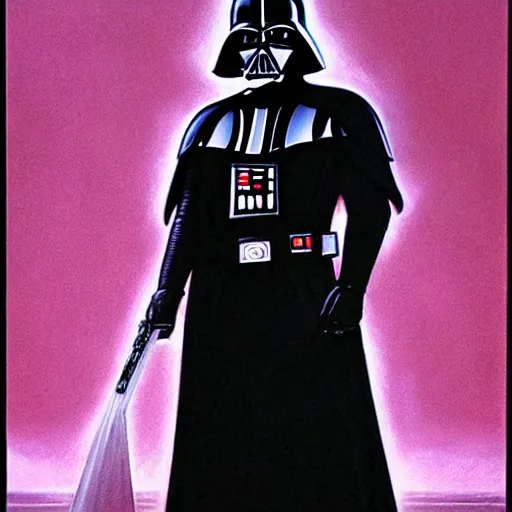 Image similar to darth vader, by wayne barlowe