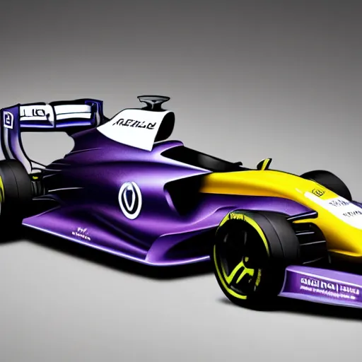 Prompt: Formula one, in the style of a Renault Zoé