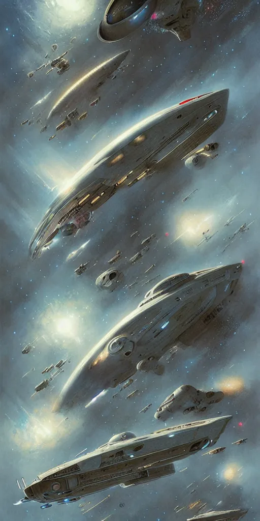 Image similar to starfleet, by jean - baptiste monge