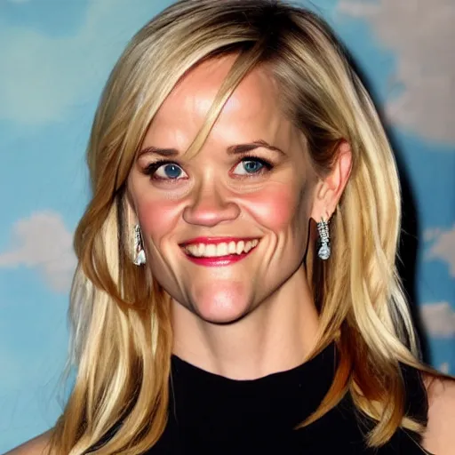 Image similar to a pile of rice with reece witherspoon face