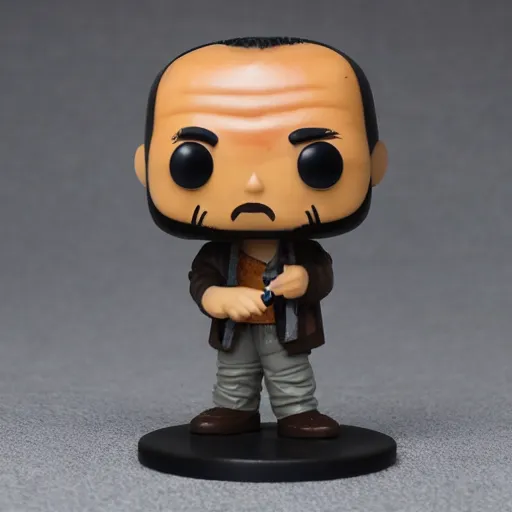 Image similar to funko pop figurine of tuco salamanca