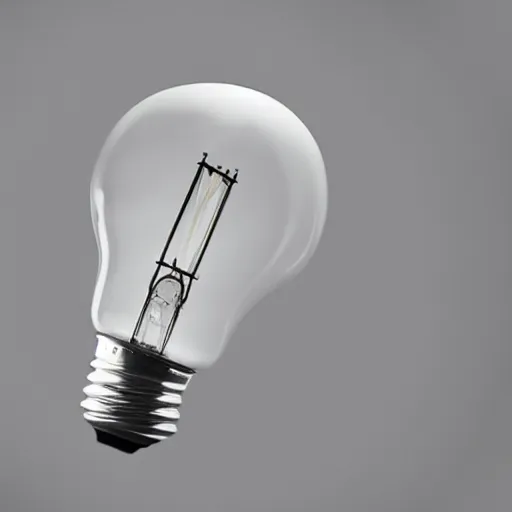 Prompt: empty light bulb