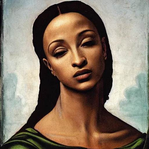 Prompt: renaissance painting of Sade